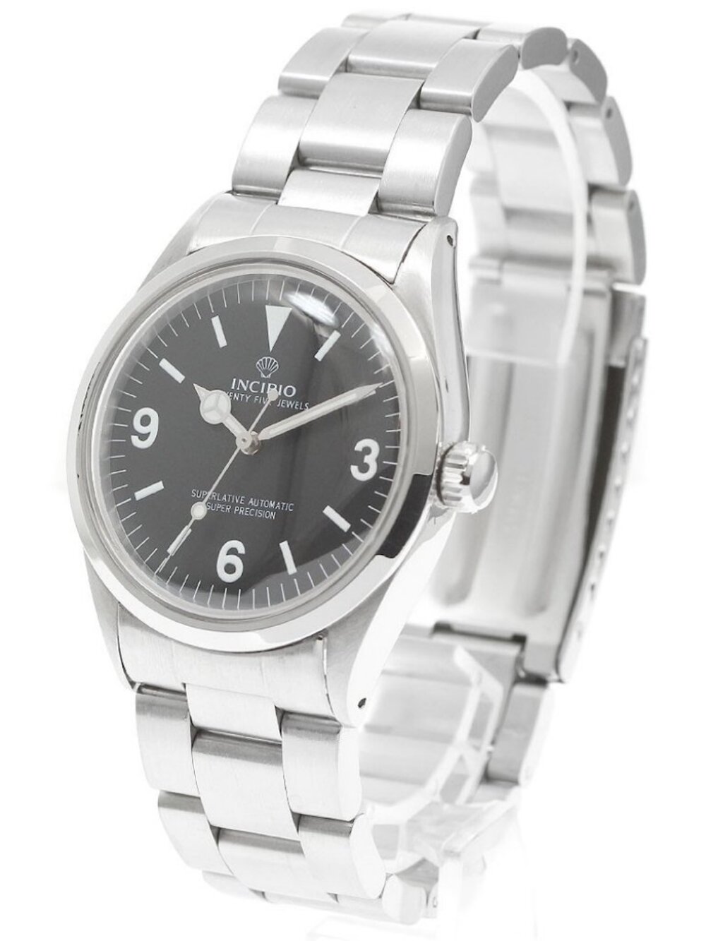 INCIPIO Super Precision Black Dial Automatic Men's Watch_968371 - Picture 7 of 11
